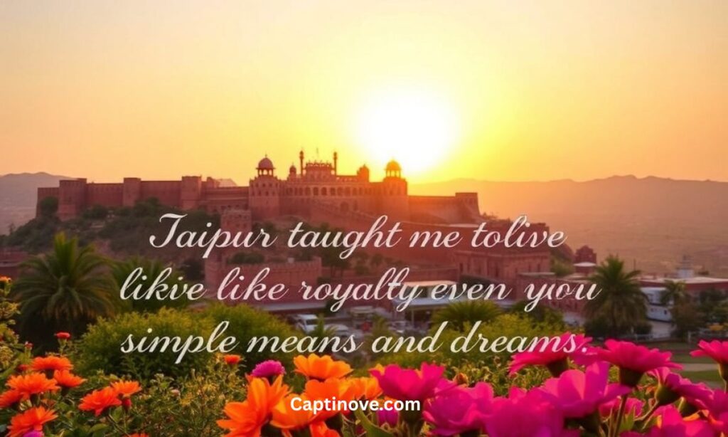 Inspiring Jaipur Lines for Your Travel Memories (1)