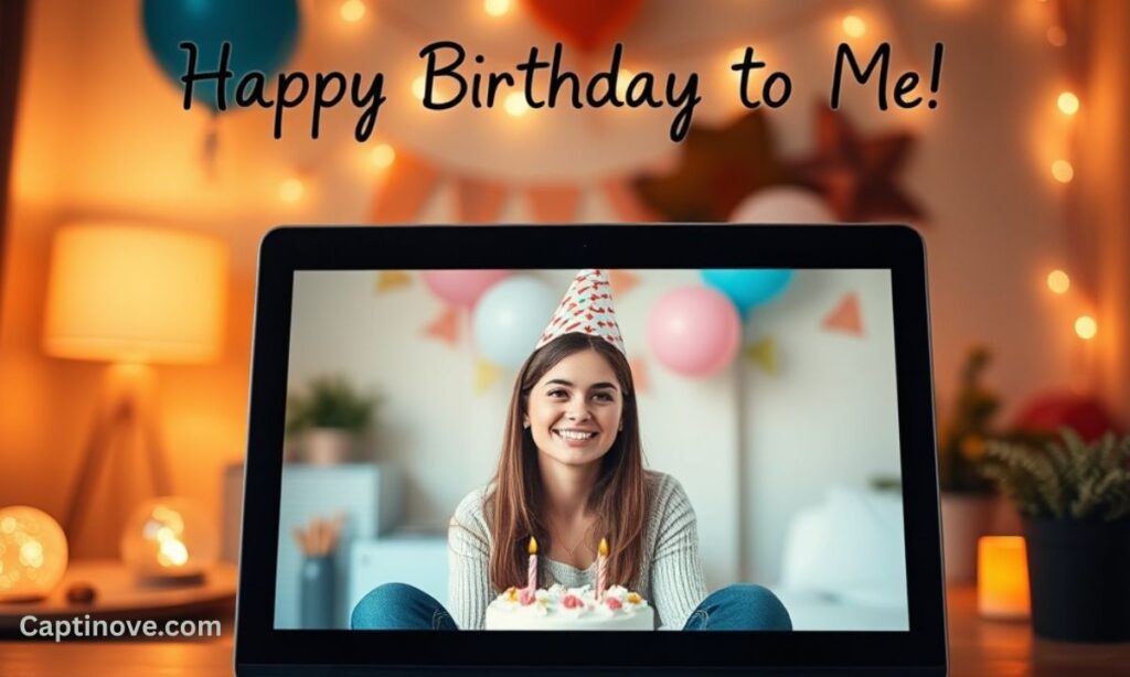 Birthday Wishes for Myself to Post on Social Media