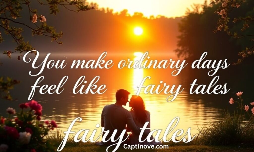 Day Well Spent with My Love Caption