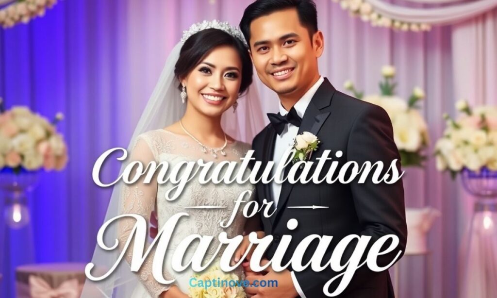 Heartiest Congratulations for Marriage to Both of You
