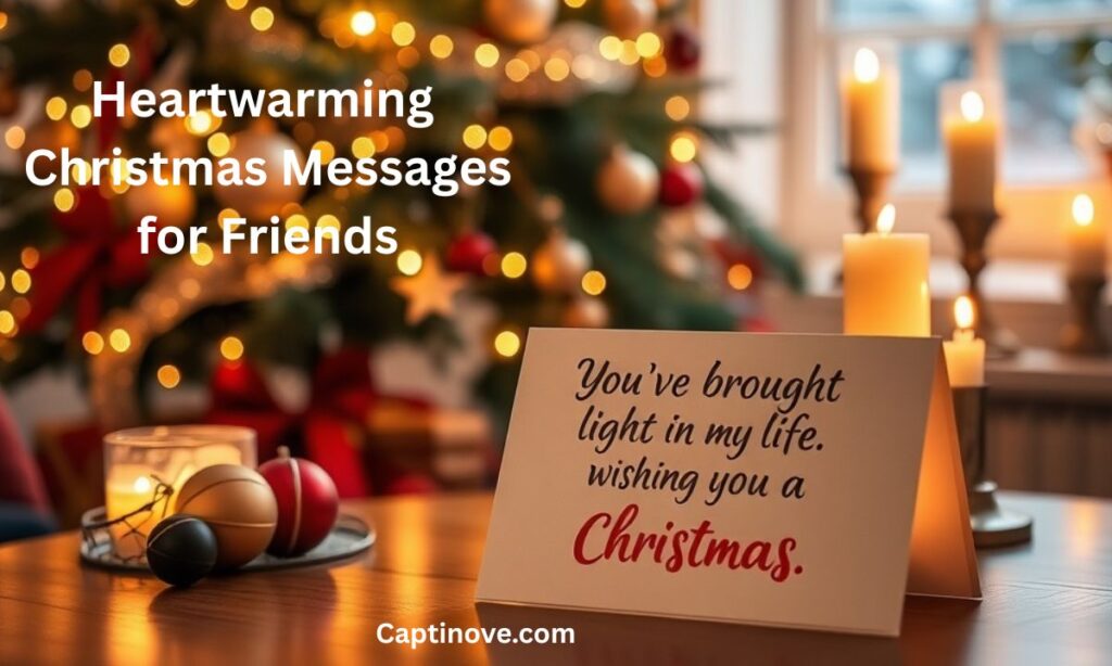 Heartwarming Christmas Messages for Friends