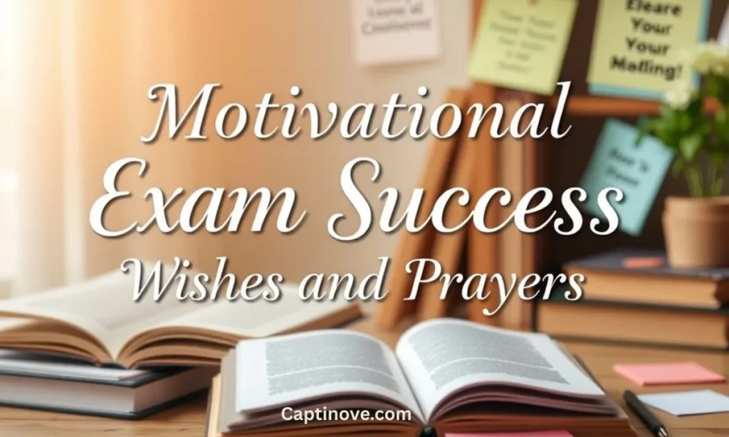 Motivational Exam Success Wishes and Prayers