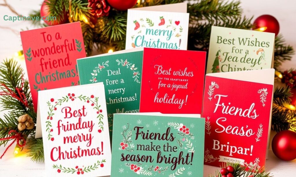 Send Holiday Cheer to Friends with Custom Christmas Cards