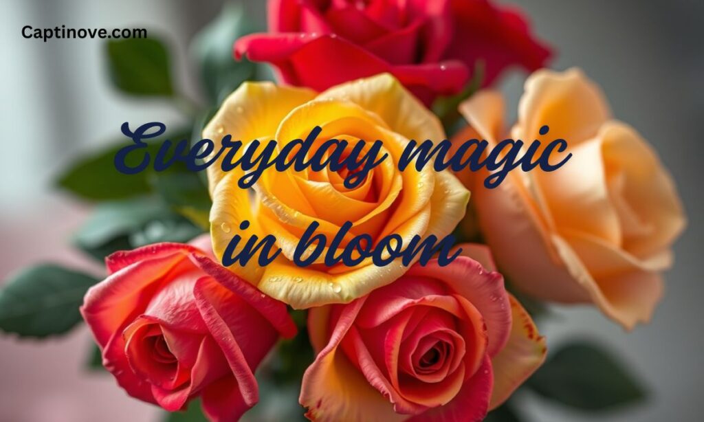 Short Flower Captions for Instagram