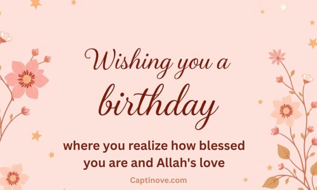 Unique Birthday Wishes in Islamic Way