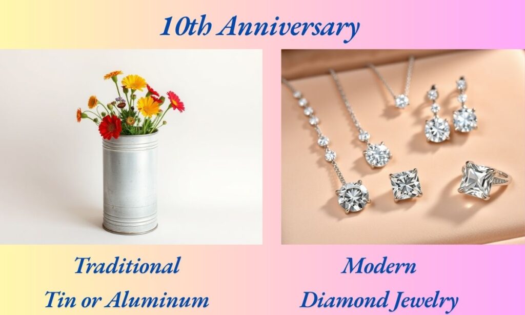 10th Anniversary Tin or Aluminum