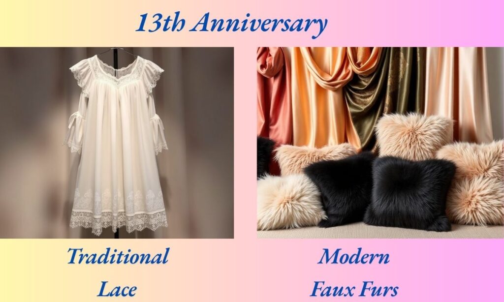 13th Anniversary Lace