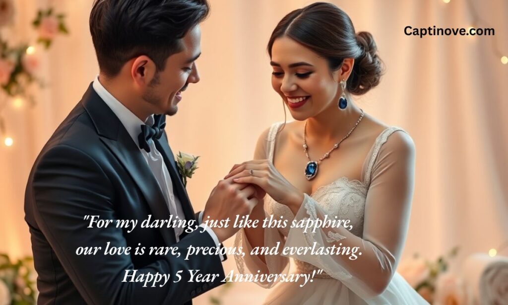 5 Year Wedding Anniversary Gift for wife