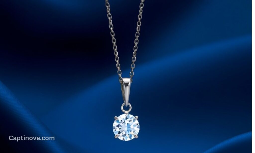 Blue Nile Floating Solitaire Pendant