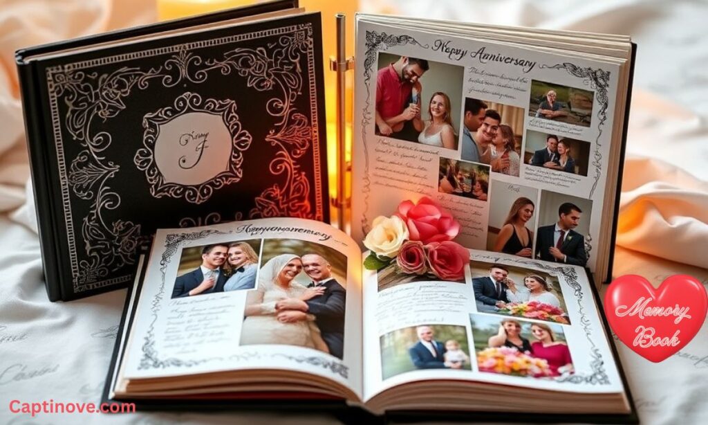 Custom Anniversary Memory Book