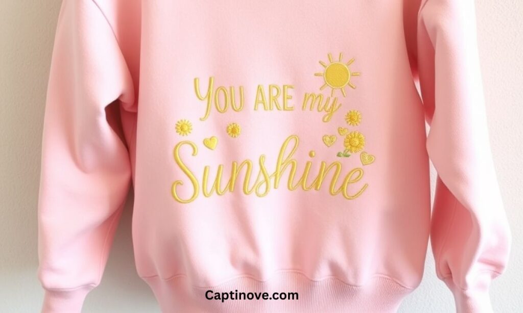 Embroidered Sentimental Sweatshirt
