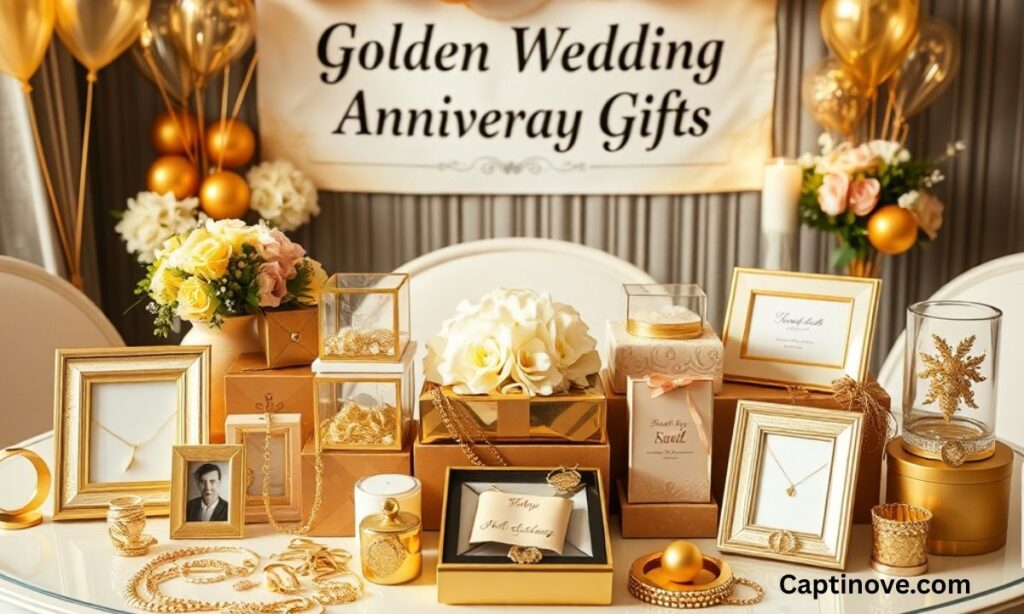 Golden Wedding Anniversary Gifts