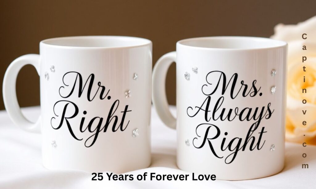 Silver Anniversary 25 Years Mr And Mrs Always Right Mugs