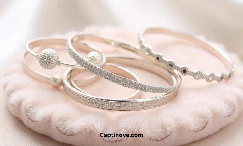 Silver Milestone Bangles