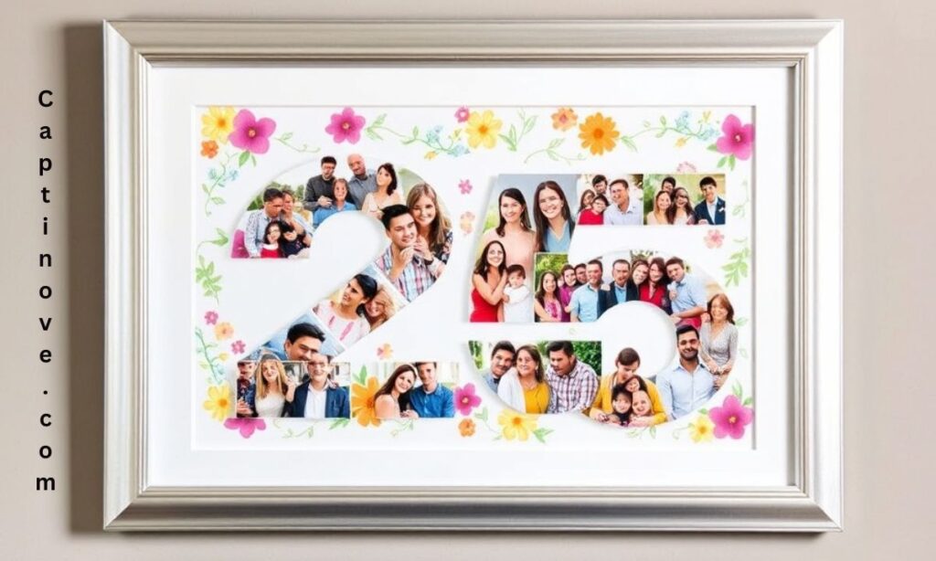 Silver Plated Family Photo Frame