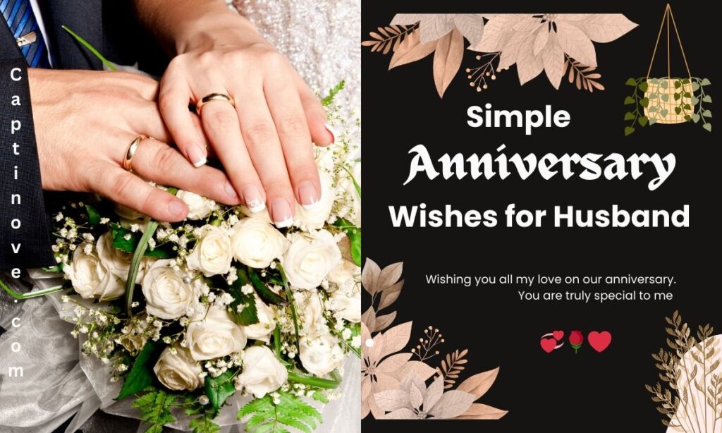 Simple Anniversary Wishes for Husband