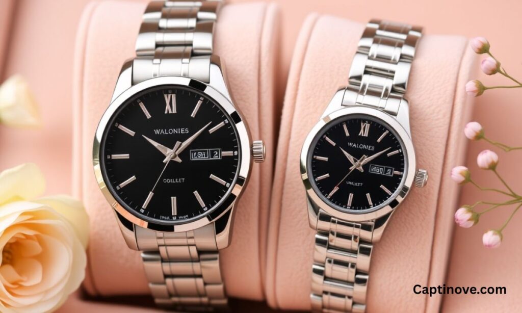 Stainless steel couples watches