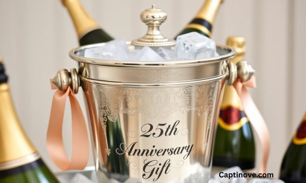 Vintage sterling silver ice bucket