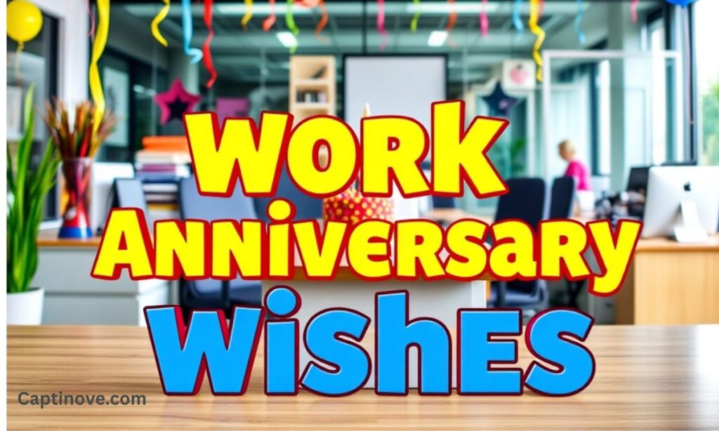 Work Anniversary Wishes