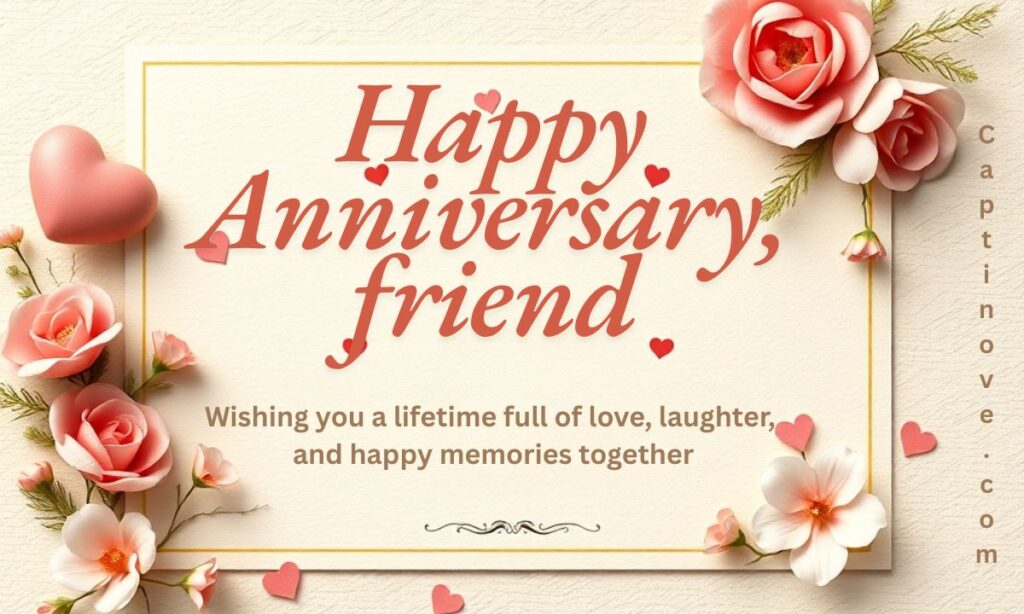 anniversary wishes for friend