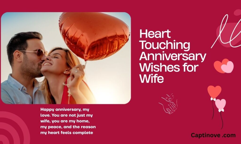 Heart Touching Anniversary Wishes for Wife