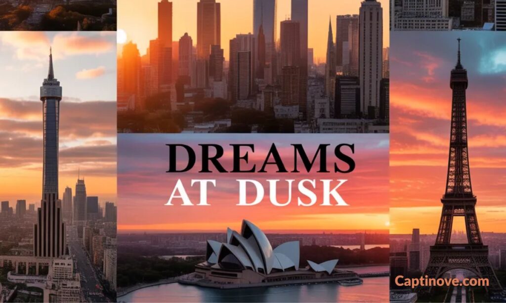 Sunset Captions for Famous Cities