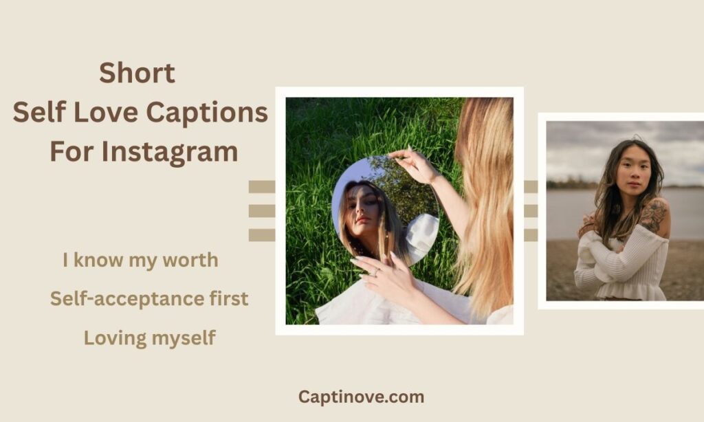 self-love captions short