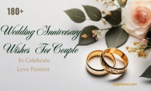 180+ Wedding Anniversary Wishes For Couple To Celebrate Love Forever
